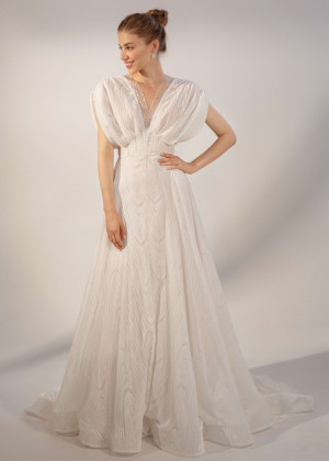 Unique Velvet Beaded Maxi Wedding Dress Unique Velvet Beaded Maxi Wedding Dress